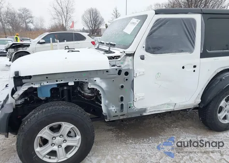 2020 Jeep Wrangler Sport S 4X4 z USA, uszkodzony, nr VIN 1C4GJXAN2LW221924